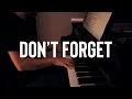 Don't Forget ~ DELTARUNE Piano Collections, Vol. 1
