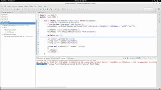 Java and MySQL connection in eclipse JDBC by complete concepts