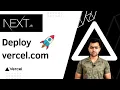 Deploying NextJS Application NextJS Tutorial in Hindi