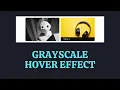 How To Add Grayscale Hover Effect To Image Using CSS - Live Blogger