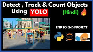 Detect Track Count Objects using YOLOv8 Object Detection OpenCV Python