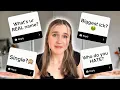 Download Lagu Answering your questions again! | Q\u0026A (It gets deep)