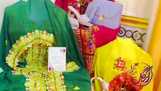 Balochistan Wedding چیدمان لباس عروس بلوچی 