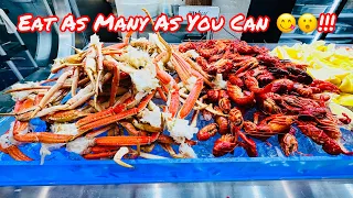 ALL YOU CAN EAT CRAB LEGS SEAFOOD SUSHI BUFFET GOHAN A Y C E BUFFET IN TRACY CALIFORNIA