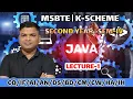 LECTURE NO 1 JAVA PROGRAMMING JPR SECOND YEAR FOURTH SEM MSBTE POLYTECHNIC DIPLOMA