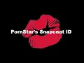 PornStar Snapchats