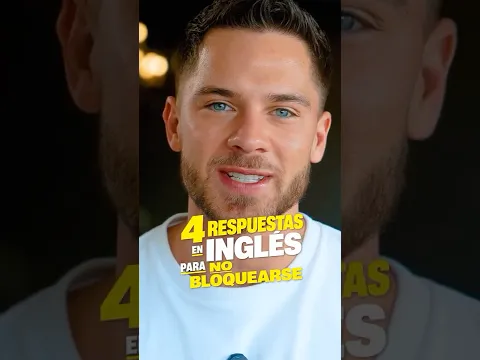 Estas 4 expresiones te salvarán cuando no sabes cómo responder en inglés 🤓