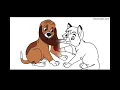 Disneyclips The Fox and the Hound Tod and Copper Smiling Coloring Pages