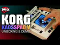 Lagu Korg Kaosspad V Unboxing \u0026 Demo