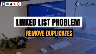 Remove Duplicates from Sorted Linked List FAANG Linked list Problem Leetcode Using Python