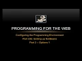 Setting up NetBeans Options - Programming for the Web