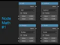 Math in the node editor