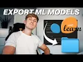 How to Export Machine Learning Models in Python