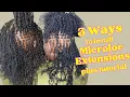 3 Ways to Install Microloc Extensions Microloc Extensions Tutorial Exy Hair