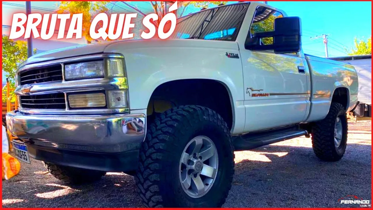 "À VENDA PROJETO PRONTO" SILVERADO 6 CILINDROS MWM 2001 #bodylift #mwm #gm