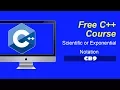 Scientific or Exponential Notation in Learn in CB9