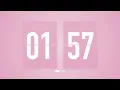 3 Minute Countdown Timer 🌸 Flip Clock with Simple Beeps 🔔