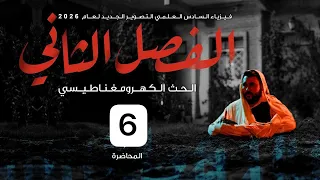 فيزياء السادس علمي 6 الفصل الثاني المجموعة الاولى للمسائل ساق سلك 