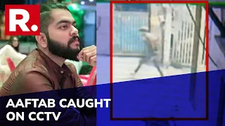 shraddha murder case aaftab caught on cctv camera walking with a bag