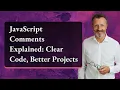 JavaScript Comments Explained Clear Code Better Projects
