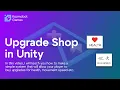 How to make an Upgrade Shop in Unity
