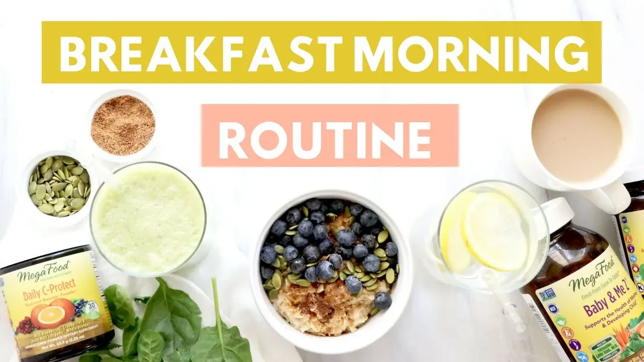 My Everyday Breakfast Routine   Quick Healthy Morning Routine   Healthy Grocery Girl