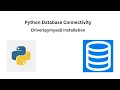 pymysql installation for python database connectivity