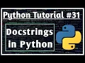 Docstrings in Python Function Python Tutorials for Absolute Beginners Jeevan Upreti