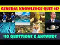General Knowledge Trivia Quiz Part 12