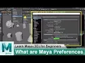 What are Preferences in Maya Learn Maya 3D Animation for Beginners Tutorials