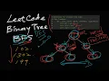 Binary Tree Breadth-first Search LeetCode Python