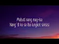 Yeng Constantino - Ako Muna (Lyrics)