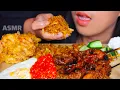 ASMR NASI GORENG SATE ||EATING ASMR #ASMR #asmrsounds #asmrvideo #nasigoreng 