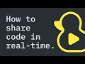How to start sharing code in real-time with GitDuck