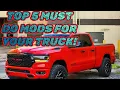 Must do mods to your truck Ram 1500