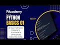 Python Basics 01 Getting Started - Comments Expression Statement and Basic Functions