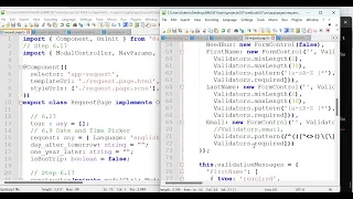 Chapter 7 Ionic Form Validation