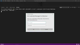 Using Git with CodeCommit