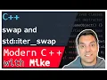 C STL - swap and iter