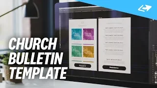 How To Design A Better Church Bulletin FREE TEMPLATE