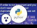 How to find list intersection