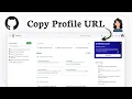 How to share your GitHub profile link Share With Others