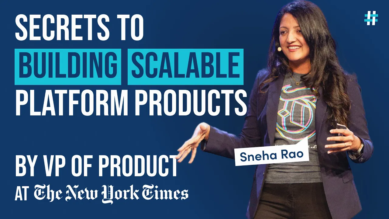 Video: From Siloed Products to Connected Ecosystem: Building a Sustainable and Scalable Platform - YouTube thumbnail