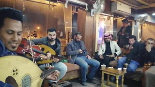 عتابه عراقيه تبچي الصخر تخبل بين المطربين احمدالاسمر  وهداوي في الموصل دندنها