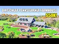 10 DIRT-CHEAP PENNSYLVANIA FARMHOUSES With LAND Starting at 67K