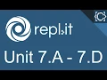 Units 7 A - 7 C Lists CodingBytes Python REPL it speedrun