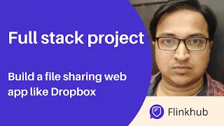 Full stack project using Python Flask file sharing web app like Dropbox I Getting started