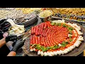 Download Lagu 아침부터 줄서서 먹는? 소문난 분식맛집! 가래떡 왕떡볶이, 튀김, 어묵, 김밥, 순대  Spicy rice cake Tteokbokki - korean street food