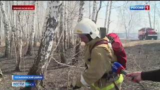 Пожароопасный сезон объявлен во всех районах Омской области