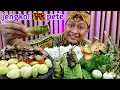 Download Lagu MUKBANG LALAP JENGKOL MUDA + PETE MENTAH sambal terasi ikan asin